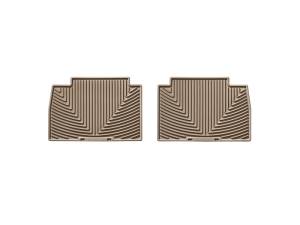 WeatherTech 07+ Ford Expedition Rear Rubber Mats - Tan | W185TN