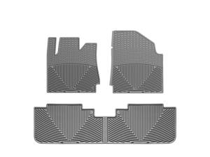 WeatherTech - Floor Mat Set FloorMat WeatherTech 10+ Cadillac SRX Front and Rear Rubber Mats - Grey | W191GR-W192GR - Image 2
