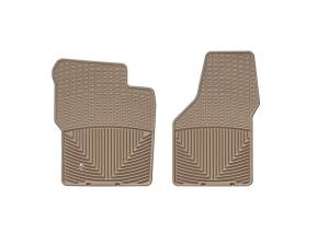 WeatherTech 99-07 Ford F250 Super Duty Crew Front Rubber Mats - Tan | W19TN