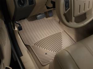 WeatherTech - WeatherTech 99-07 Ford F250 Super Duty Crew Front Rubber Mats - Tan | W19TN - Image 5