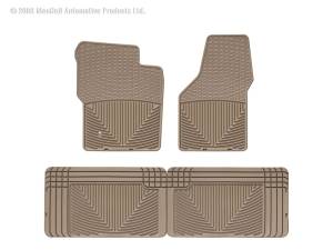WeatherTech - Floor Mat Set FloorMat WeatherTech 99-10 Ford F250/F350/F450/F550 Front and Rear Rubber Mats - Tan | W19TN-W25TN - Image 5