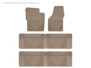 WeatherTech - Floor Mat Set FloorMat WeatherTech 00-05 Ford Excursion Front/Rear/and Rear Rubber Mats - Tan | W19TN-W25TN-W25TN - Image 3
