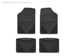 WeatherTech - Floor Mat Set FloorMat WeatherTech 66-92 Dodge Monaco Front and Rear Rubber Mats - Black | W2-W20 - Image 4