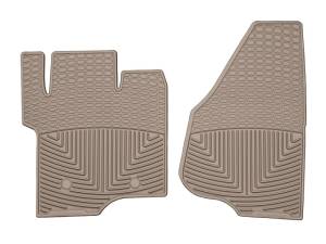 WeatherTech 11+ Ford Super Duty Front Rubber Mats - Tan | W203TN