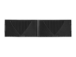 WeatherTech - WeatherTech 08-10 Ford F250/F350/F450/F550 Rear Rubber Mats - Black | W207 - Image 2