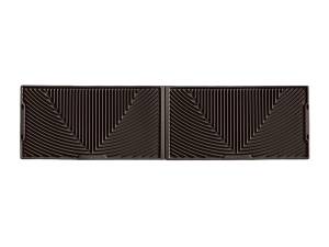 WeatherTech 2008-2010 Ford F-250/F-350/F-450/F-550 Rear Rubber Mats - Cocoa | W207CO