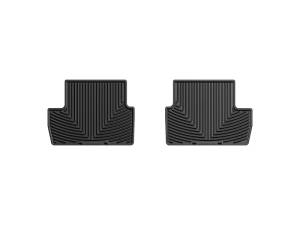 WeatherTech 07-12 Nissan Sentra Rear Rubber Mats - Black | W210