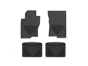 WeatherTech - Floor Mat Set FloorMat WeatherTech 99+ Nissan Frontier Front and Rear Rubber Mats - Black | W222-W20 - Image 3