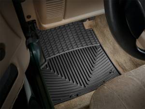 WeatherTech 97-06 Jeep Wrangler Front Rubber Mats - Black | W224 - Image 5