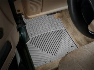 WeatherTech 97-06 Jeep Wrangler Front Rubber Mats - Grey | W224GR - Image 5