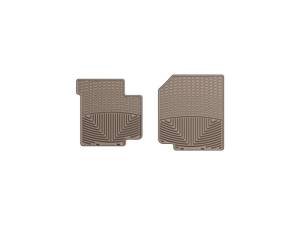 WeatherTech 87-95 Jeep Wrangler Front Rubber Mats - Tan | W225TN