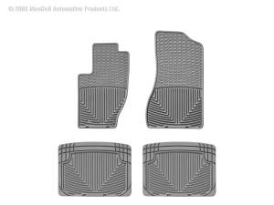 WeatherTech - Floor Mat Set FloorMat WeatherTech 99-10 Jeep Grand Cherokee Front and Rear Rubber Mats - Grey | W22GR-W20GR - Image 4
