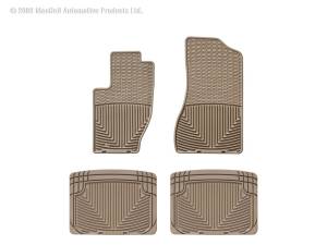 WeatherTech - Floor Mat Set FloorMat WeatherTech 99-10 Jeep Grand Cherokee Front and Rear Rubber Mats - Tan | W22TN-W20TN - Image 3