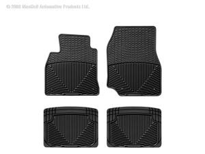 WeatherTech - Floor Mat Set FloorMat WeatherTech 80-98 Porsche 911 Front and Rear Rubber Mats - Black | W23-W20 - Image 3