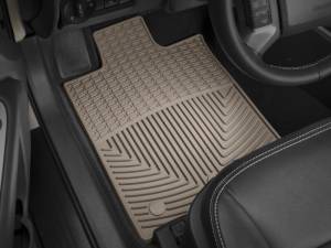 Floor Mat Set FloorMat WeatherTech 09+ Ford Flex Front/Rear/and Rear Rubber Mats - Tan | W237TN-W231TN-W232TN