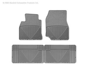 WeatherTech - Floor Mat Set FloorMat WeatherTech 98-07 Lexus LX470 Front and Rear Rubber Mats - Grey | W23GR-W25GR - Image 2