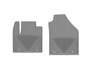 WeatherTech 09-13 Ford Transit Connect Front Rubber Mats - Grey | W242GR