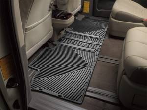 WeatherTech - WeatherTech 11+ Toyota Sienna Rear Rubber Mats - Black | W244 - Image 5