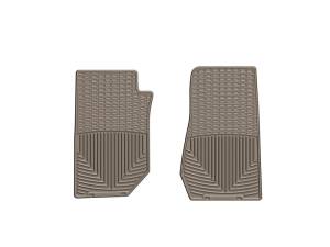 WeatherTech 07-13 Jeep Wrangler Front Rubber Mats - Tan | W248TN - Image 3
