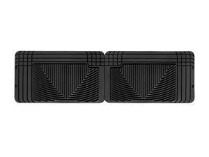 WeatherTech - WeatherTech 96 GMC Rally Van Rear Rubber Mats - Black | W25 - Image 2