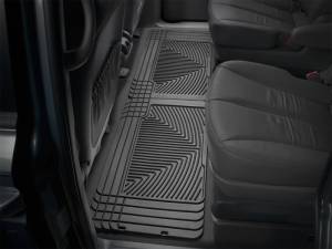 WeatherTech - WeatherTech 96 GMC Rally Van Rear Rubber Mats - Black | W25 - Image 5