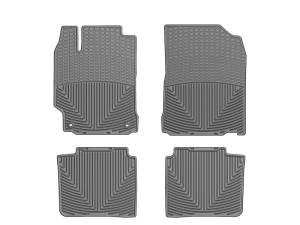 WeatherTech - Floor Mat Set FloorMat WeatherTech 12+ Toyota Camry Front and Rear Rubber Mats - Grey | W255GR-W256GR - Image 5