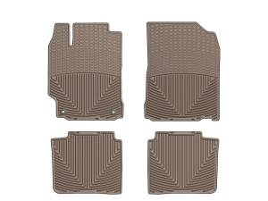 WeatherTech - Floor Mat Set FloorMat WeatherTech 12+ Toyota Camry Front and Rear Rubber Mats - Tan | W255TN-W256TN - Image 3