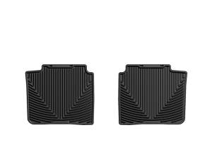 WeatherTech - WeatherTech 06+ Lincoln MKZ Rear Rubber Mats - Black | W256 - Image 2