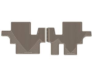 Floor Mat Set FloorMat WeatherTech 12+ Mercedes-Benz ML-Class Front and Rear Rubber Mats - Tan | W257TN-W110TN