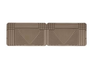 WeatherTech 96 GMC Rally Van Rear Rubber Mats - Tan | W25TN