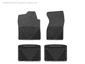 WeatherTech - Floor Mat Set FloorMat WeatherTech 99 GMC Sierra Front and Rear Rubber Mats - Black | W26-W20 - Image 5