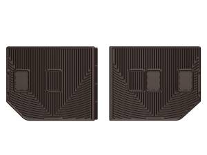 WeatherTech 2007-2010 Cadillac ESV Rear Rubber Mats - Cocoa | W264CO