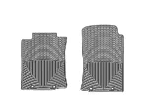 WeatherTech 12-13 Toyota Tacoma Front Rubber Mats - Grey | W266GR