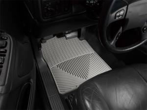 WeatherTech - WeatherTech 99-00 Chevrolet Silverado Crew Cab Front Rubber Mats - Grey | W26GR - Image 5