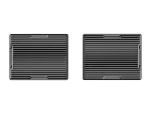 WeatherTech 10+ Ford Taurus Rear Rubber Mats - Black | W273