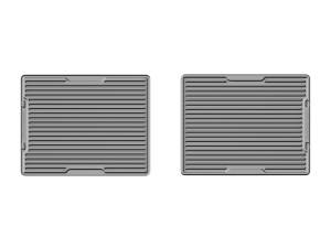 WeatherTech - WeatherTech 10+ Ford Taurus Rear Rubber Mats - Grey | W273GR - Image 2