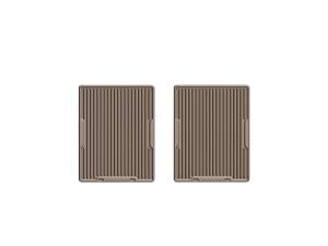 WeatherTech 10+ Ford Taurus Rear Rubber Mats - Tan | W273TN