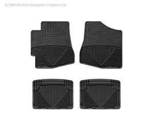 WeatherTech - Floor Mat Set FloorMat WeatherTech 99-03 Lexus RX 300 Front and Rear Rubber Mats - Black | W29-W20 - Image 4