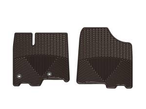 WeatherTech 2013+ Toyota Sienna Front Rubber Mats - Cocoa | W292CO