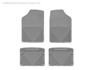 WeatherTech - Floor Mat Set FloorMat WeatherTech 66-92 Dodge Monaco Front and Rear Rubber Mats - Grey | W2GR-W20GR - Image 5