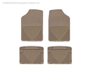 WeatherTech - Floor Mat Set FloorMat WeatherTech 66-92 Dodge Monaco Front and Rear Rubber Mats - Tan | W2TN-W20TN - Image 2