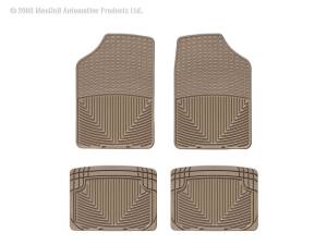 WeatherTech - Floor Mat Set FloorMat WeatherTech 66-92 Dodge Monaco Front and Rear Rubber Mats - Tan | W2TN-W20TN - Image 3