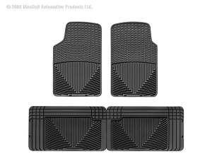 WeatherTech - Floor Mat Set FloorMat WeatherTech 91-04 Isuzu Rodeo Front and Rear Rubber Mats - Black | W3-W25 - Image 4