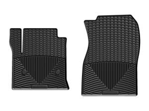 WeatherTech - WeatherTech 14+ Chevrolet Silverado Front Rubber Mats - Black | W308 - Image 5
