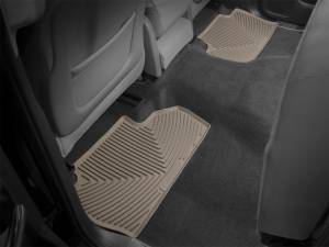 WeatherTech - WeatherTech 14+ Chevrolet Silverado Rear Rubber Mats - Tan | W310TN - Image 5