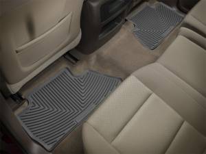 WeatherTech - WeatherTech 14+ Chevrolet Silverado Rear Rubber Mats - Black | W311 - Image 5