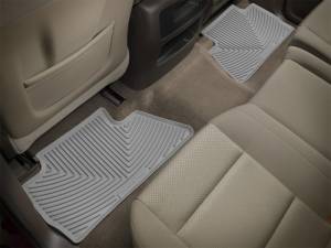 WeatherTech - WeatherTech 14+ Chevrolet Silverado Rear Rubber Mats - Grey | W311GR - Image 5