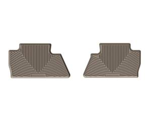 WeatherTech 14+ Chevrolet Silverado Rear Rubber Mats - Tan | W311TN