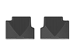 WeatherTech 14+ Jeep Cherokee Rear Rubber Mats - Black | W317