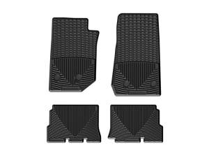 WeatherTech - Floor Mat Set FloorMat WeatherTech 2014+ Jeep Wrangler Unlimited Front Rear Rubber Floor Mats - Black | W321-W322 - Image 4
